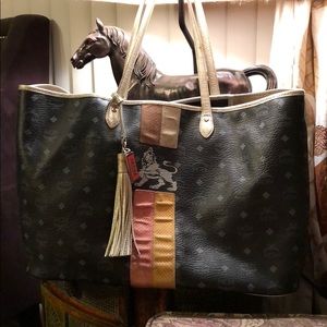 Authentic MCM Visetos Tote